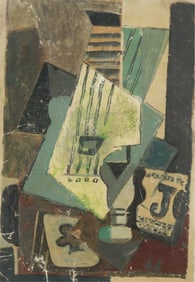 After Pablo Picasso - La Guitare Blanche Ltd Ed.