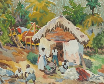 Harry T. Fisk - Sunny Day - W/C