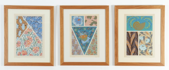Auguste H. Thomas - 3 Forms et Couleurs Plates