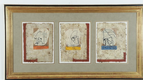 Pierre-Marie Brisson - Figural Tryptic M/M