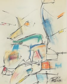 Attributed to Melville Price - Abstract W/C