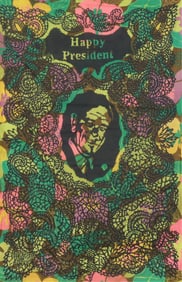William M. Kent - Happy President - Slate print