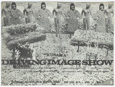 Yayoi Kusama - Driving Image - Signed Poster