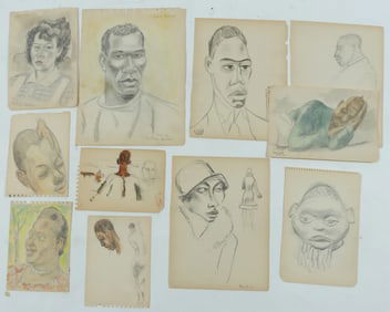 C. Bertram Hartman - African Americans - M/M