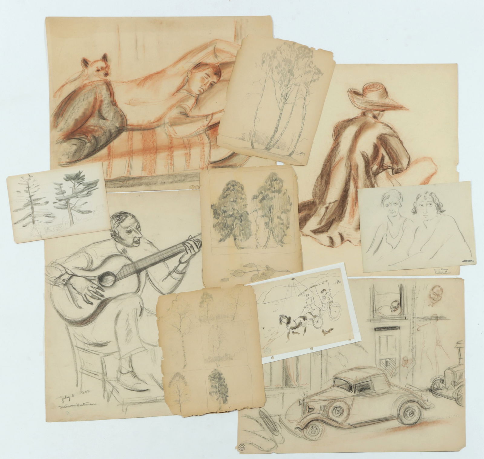 C. Bertram Hartman - Nature & Figures - M/M (1 of 14)