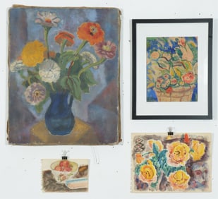 C. Bertram Hartman - Fruits and Florals W/C, O/C