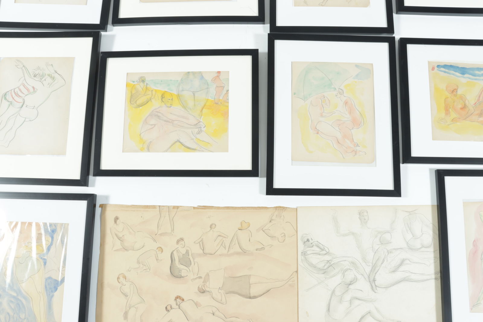 C. Bertram Hartman - Coney Island Beach Scenes (1 of 11)