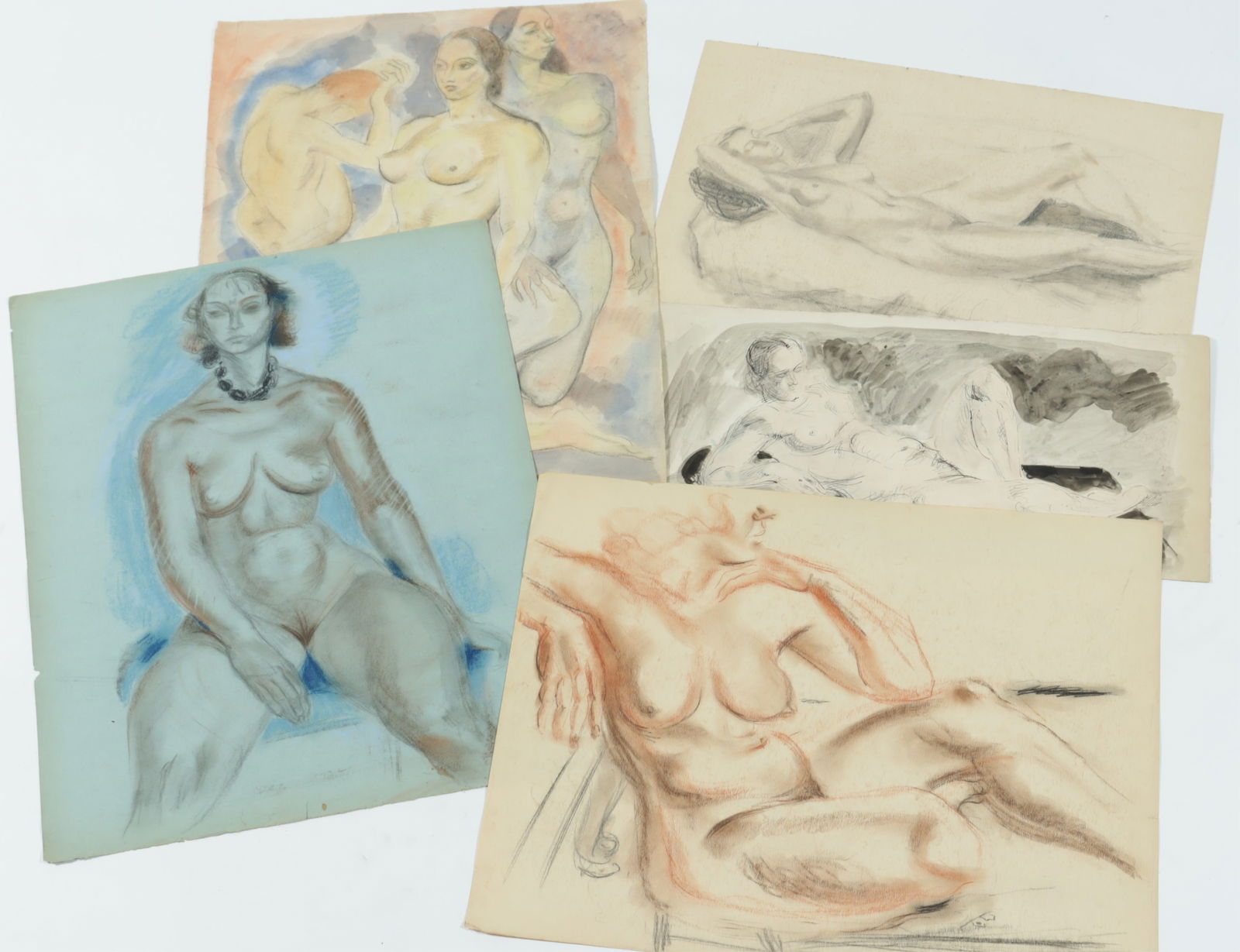 C. Bertram Hartman - 25 Nudes - M/M (1 of 7)