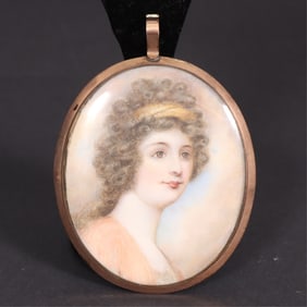 18th C Miniature Portrait