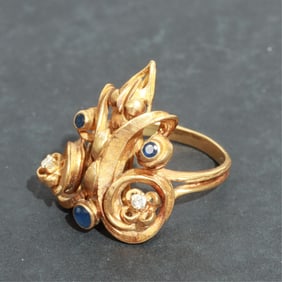 Lalaounis 18K Yellow Gold Ring