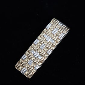 Tiffany & Co 18K and Sterling Money Clip