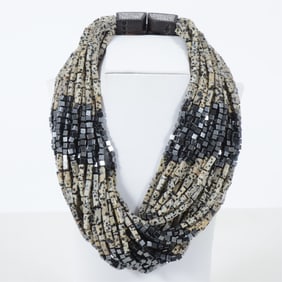 Patricia Von Musulin Multi-Strand Jasper Necklace