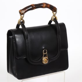 Vintage Gucci Bamboo Handle Bag