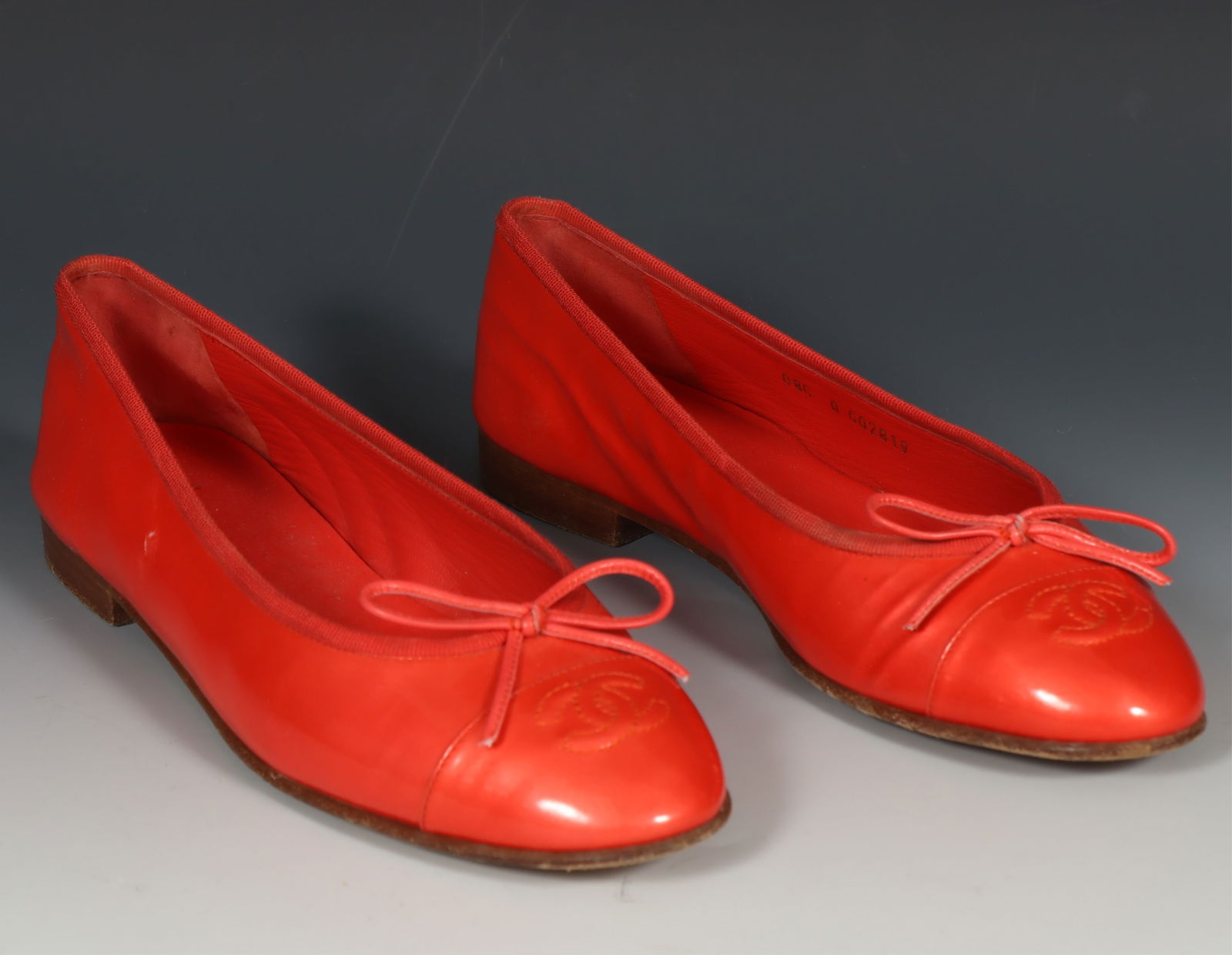 Chanel Patent Leather Ballet Flats (1 of 9)