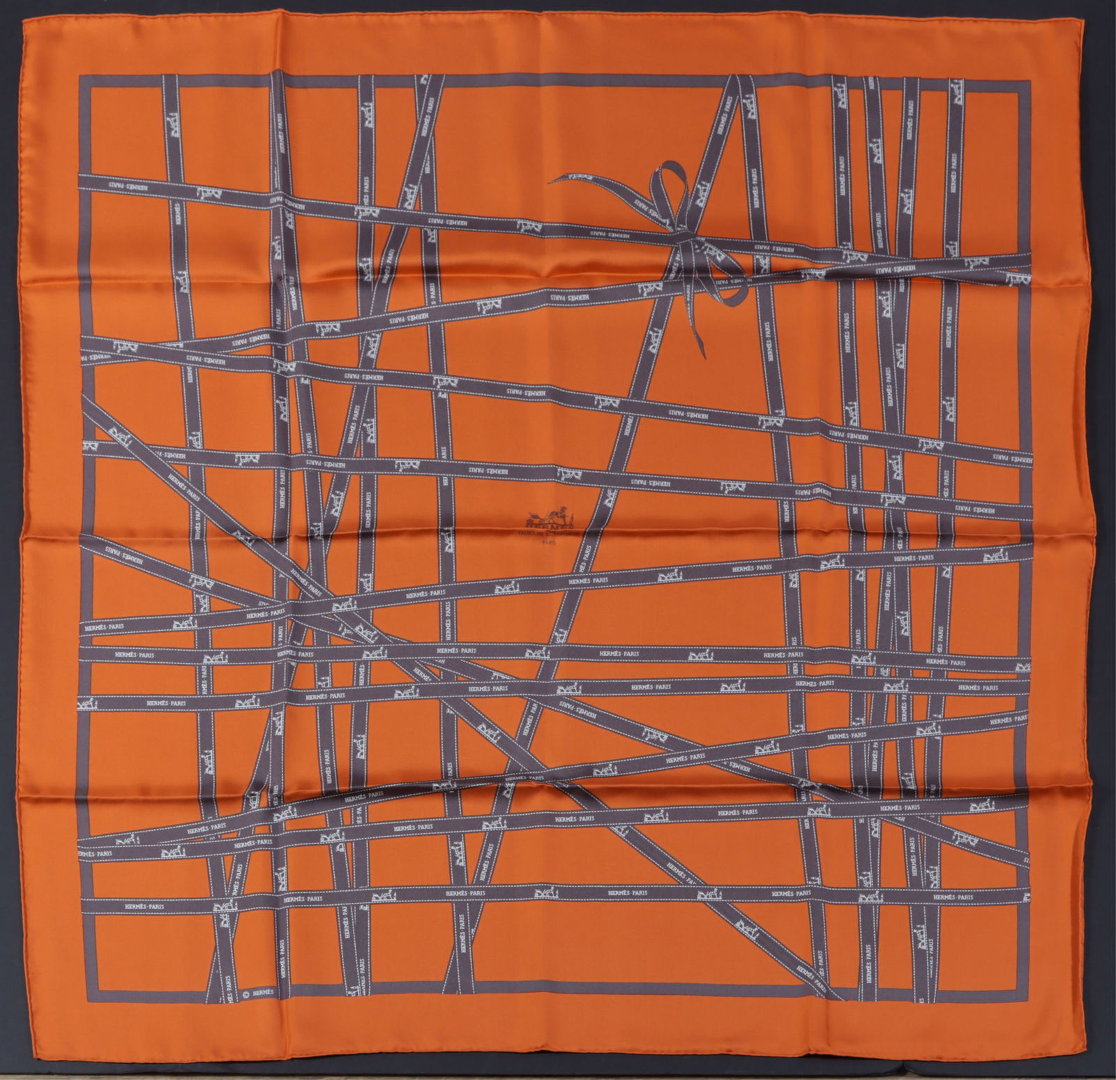 Hermes Bolduc Silk Scarf (1 of 9)