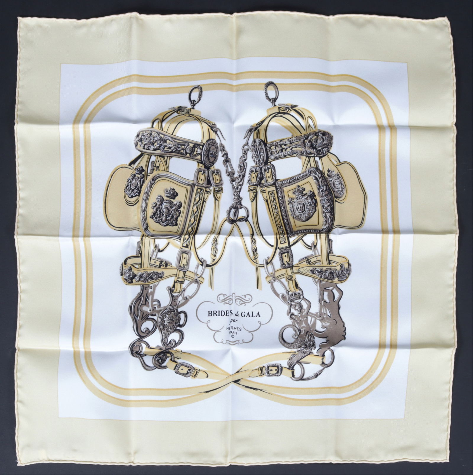 Hermes Brides de Gala Pocket Square (1 of 6)