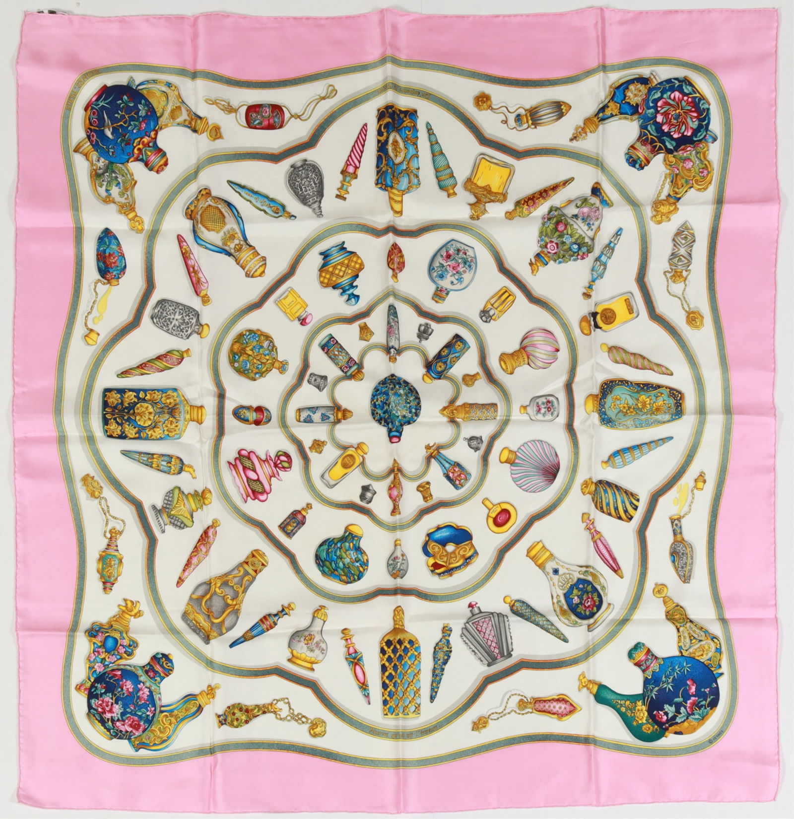 Hermes Qu Importe le Flacon Silk Scarf (1 of 7)