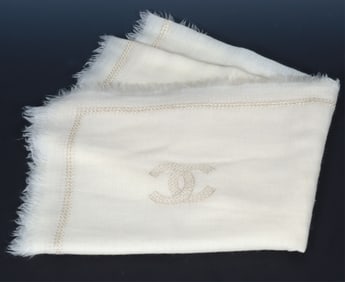 Chanel Cashmere Blend Scarf