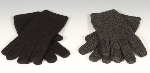 Two Pairs of Loro Piana Cashmere Gloves