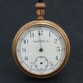 Waltham Watch Co. 14K Gold Pocket Watch