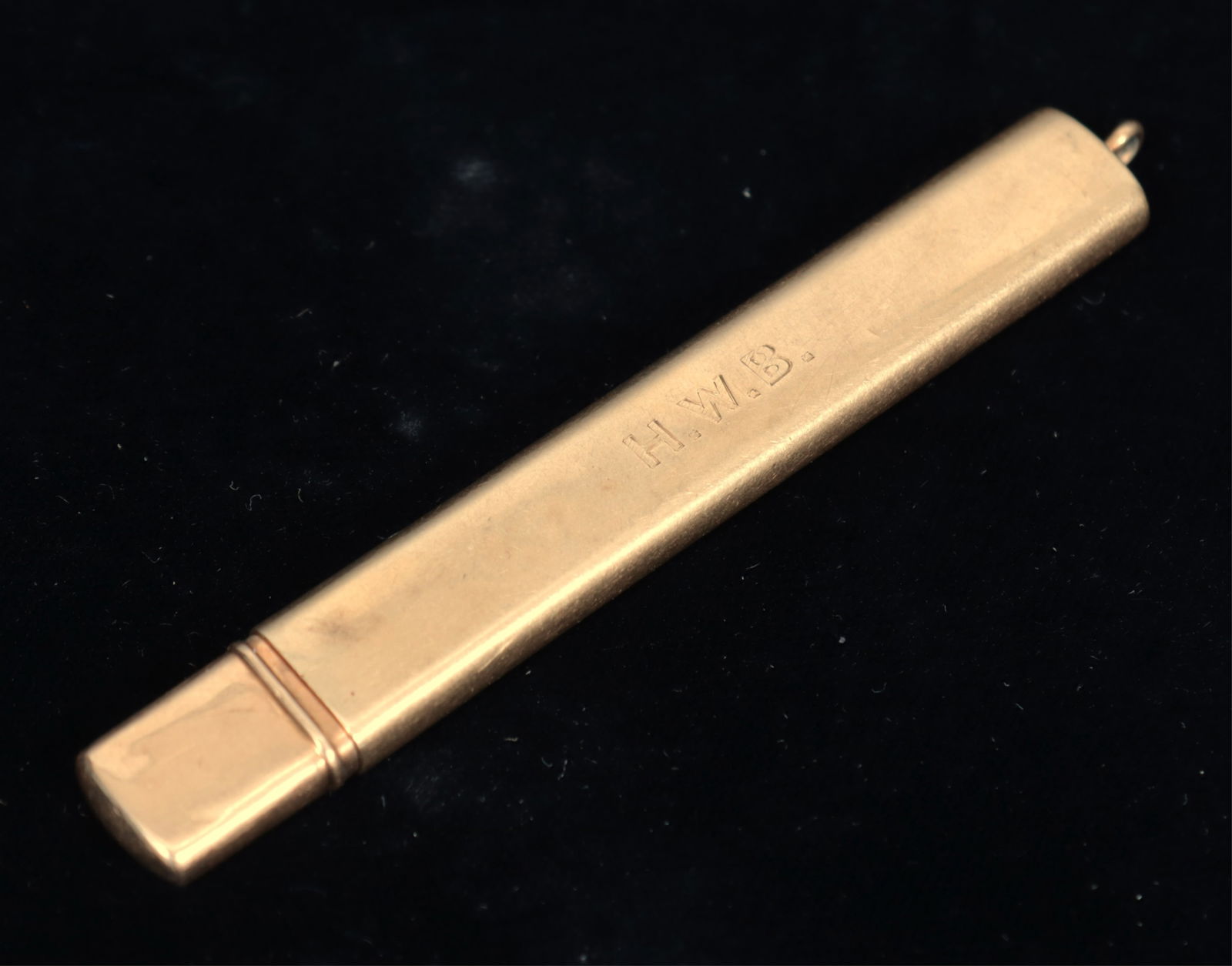 14K Yellow Gold Pencil Holder (1 of 4)