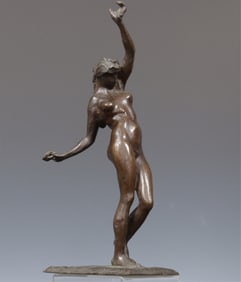 French Bronze Dancer, Early 20th C.