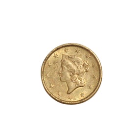 1853 $1 Dollar Gold Coin