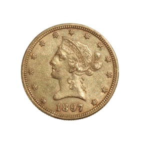 1897 Liberty Head $10 Gold Coin