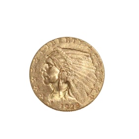 1928 Indian Head $2.50 Gold Coin