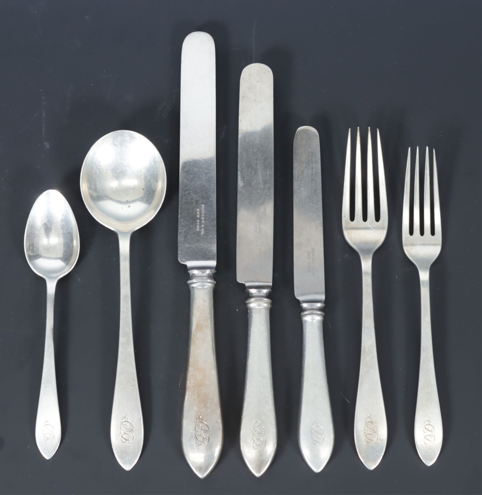 Tiffany & Co Faneuil Sterling Silver Flatware (1 of 8)