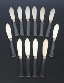 Jacques & Pierre Cardeilhac Silver Knives