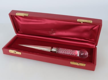 Steuben 'Air Twist' Letter Opener