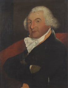 English School - Portrait of a Gentleman, 19th C.