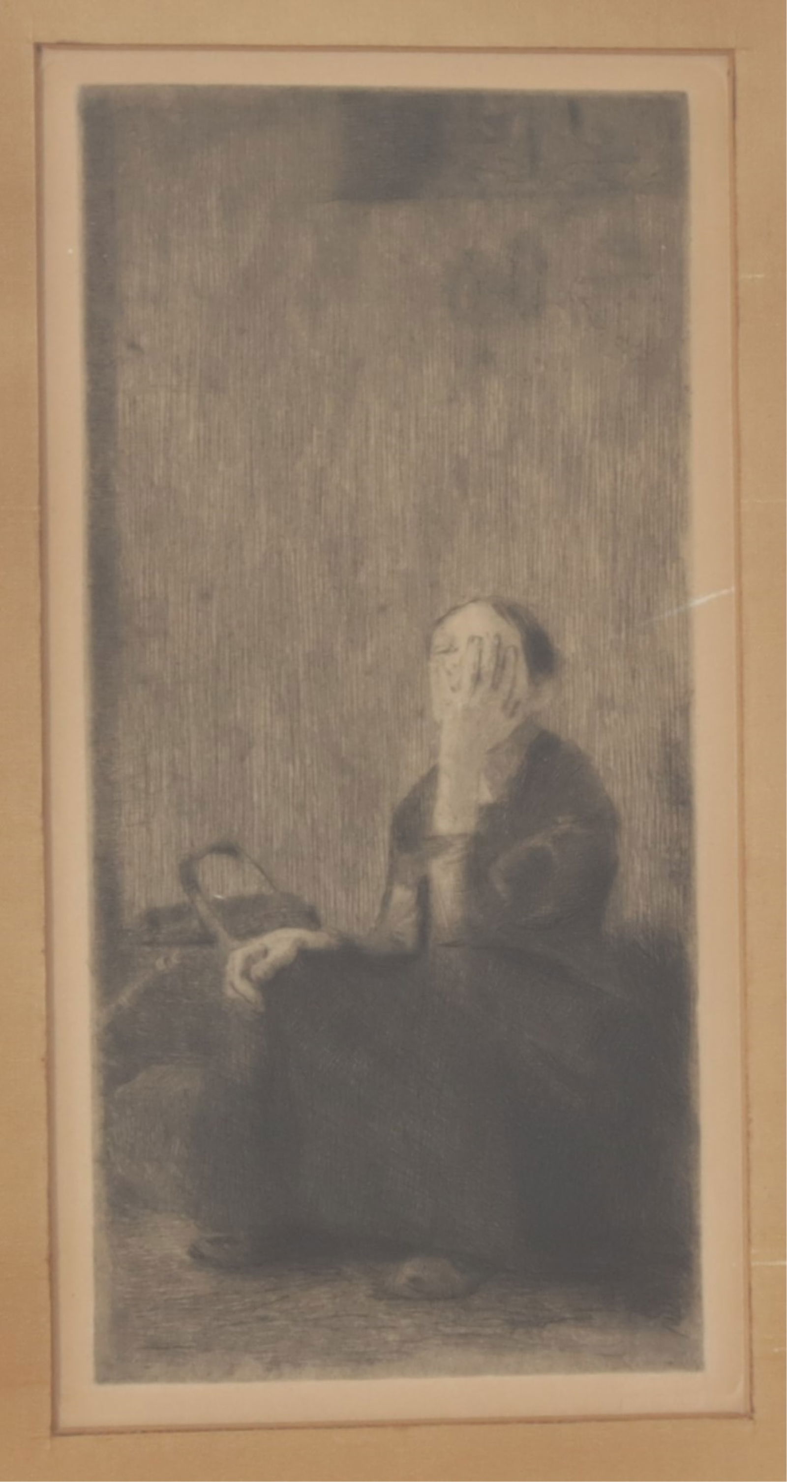 Kathe Kollwitz - At The Church Wall, Etching (1 of 6)