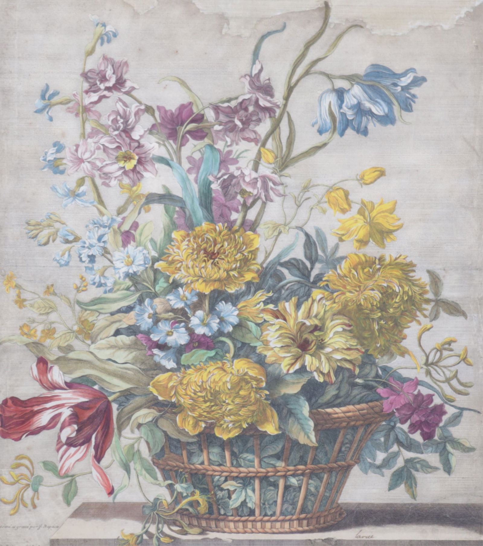 Jean-Baptiste Monnoyer - Floral Engraving (1 of 7)