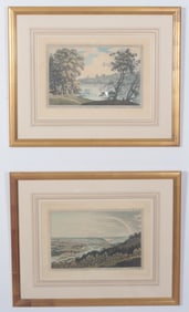 After Joseph Farrington R.A. - Two Aquatints