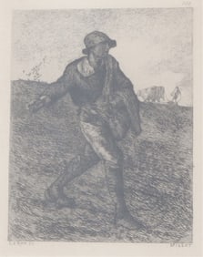 After Jean-Francois Millet - The Sower