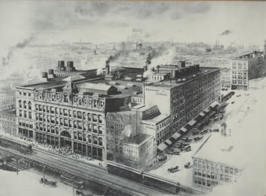 After Richard Rummel - Abraham & Straus Print