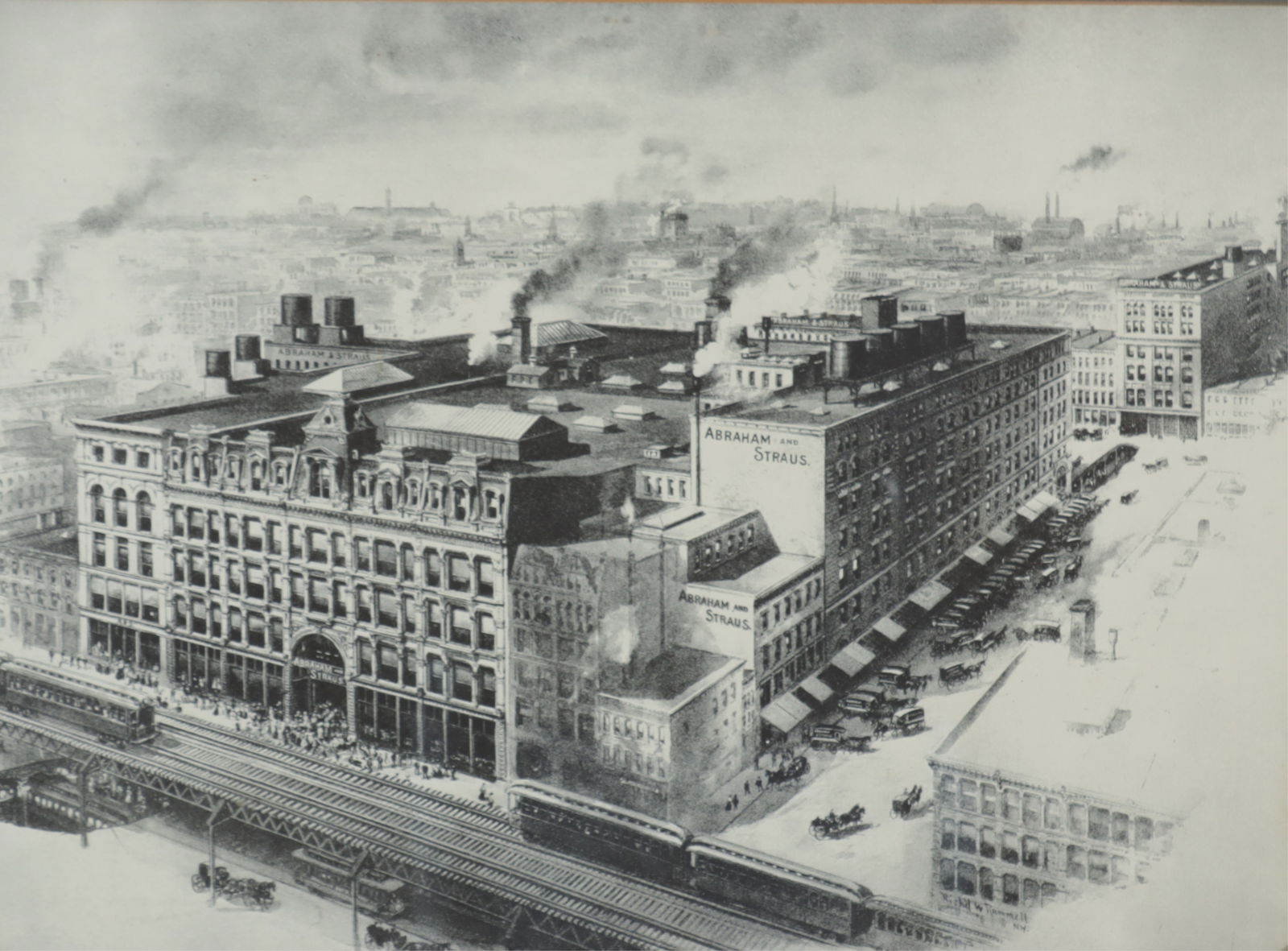 After Richard Rummel - Abraham & Straus Print (1 of 5)