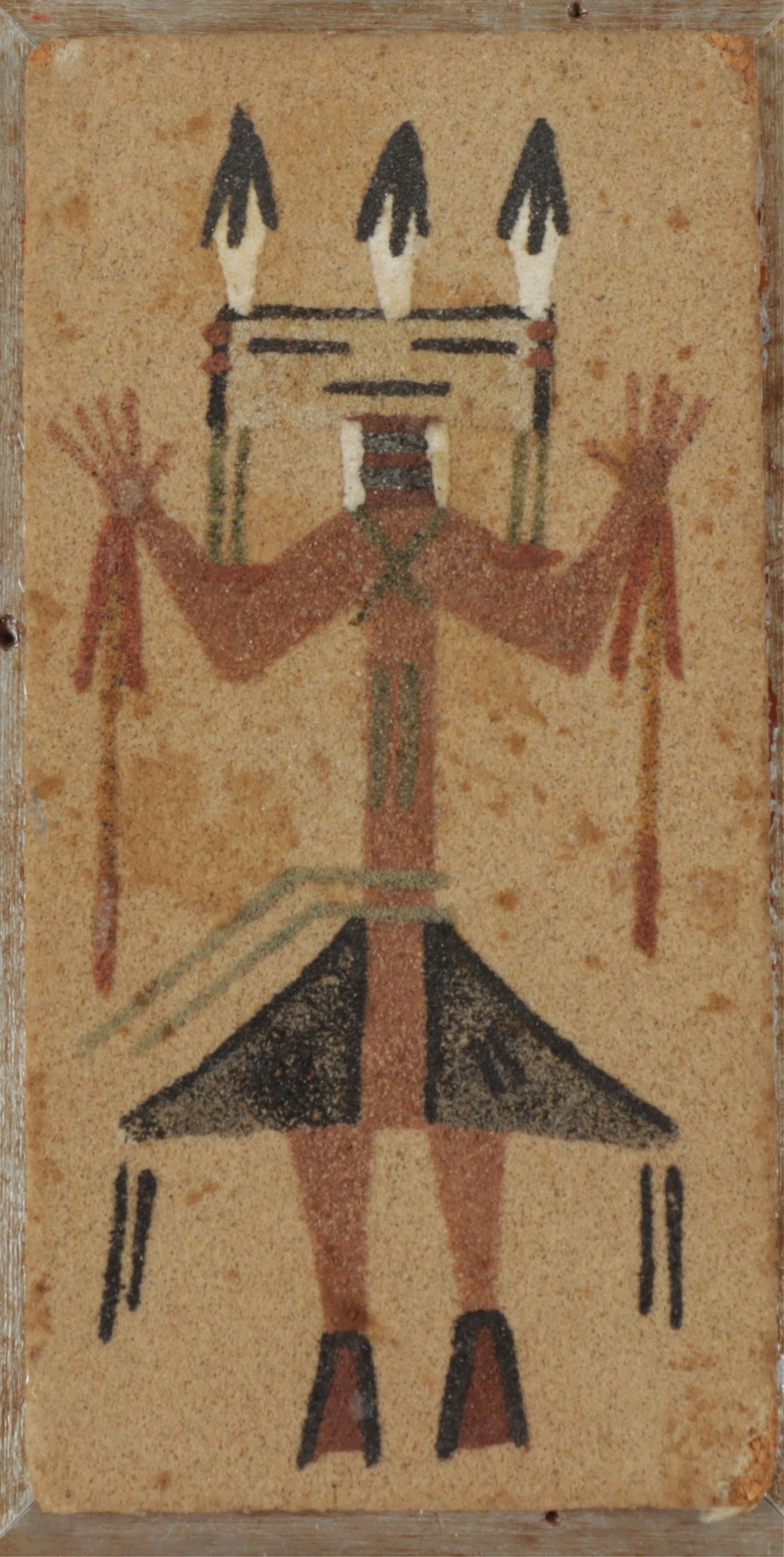 Navajo School - Sand Painting 20th C (1 of 5)