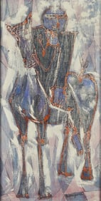 International School - Horse & Rider, 20th C