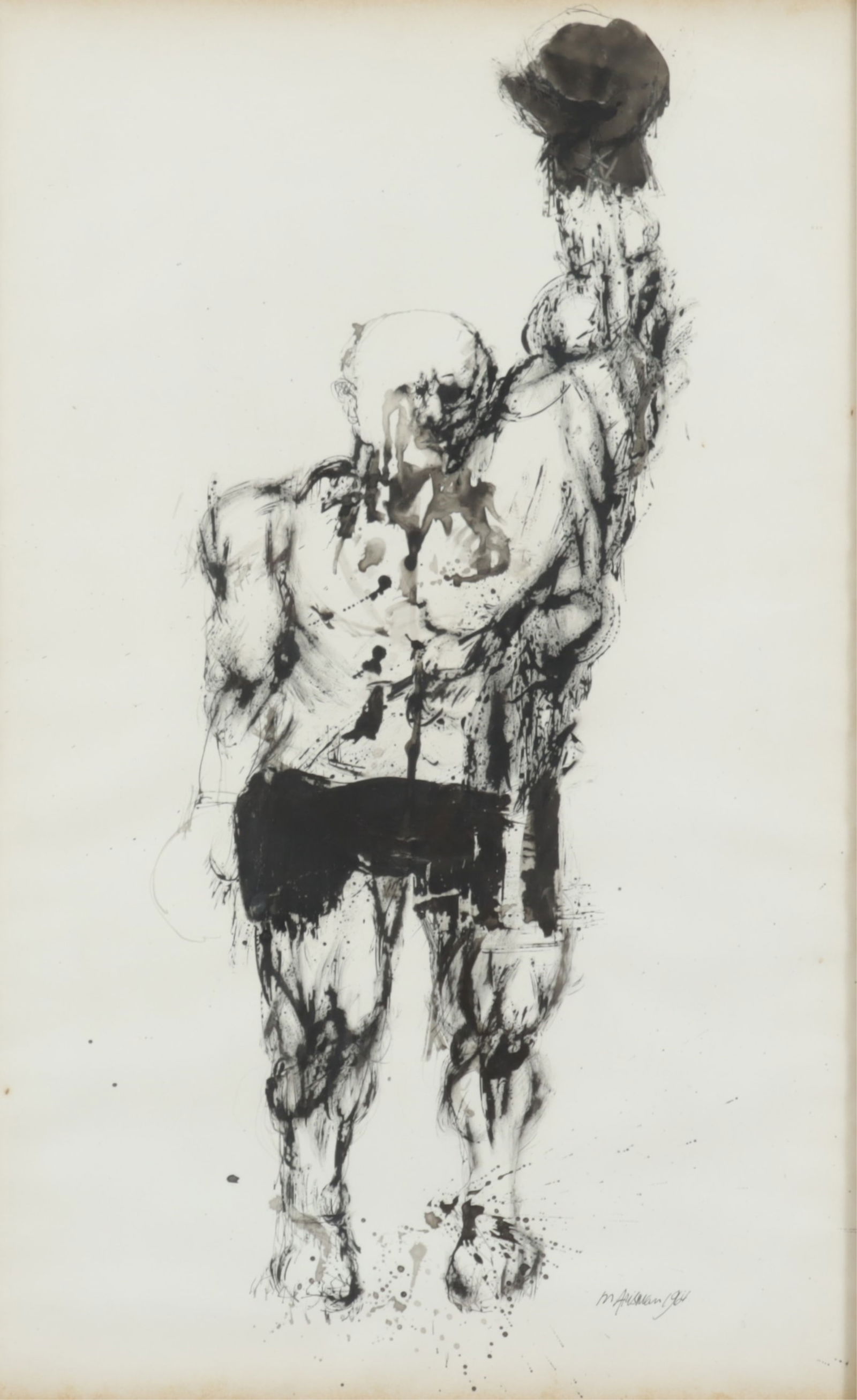 Marshall Arisman - The Victor Ink Drawing (1 of 9)