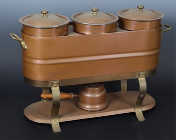 Copper & Brass Chafing Dish