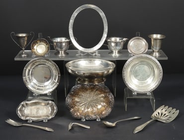 Group of American Sterling Silver Tableware