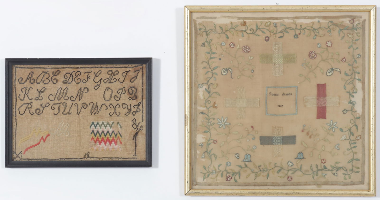 19th Century Needlepoint and Sampler (1 of 8)