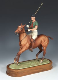 Royal Worcester - The Duke of Edinburg Polo Player