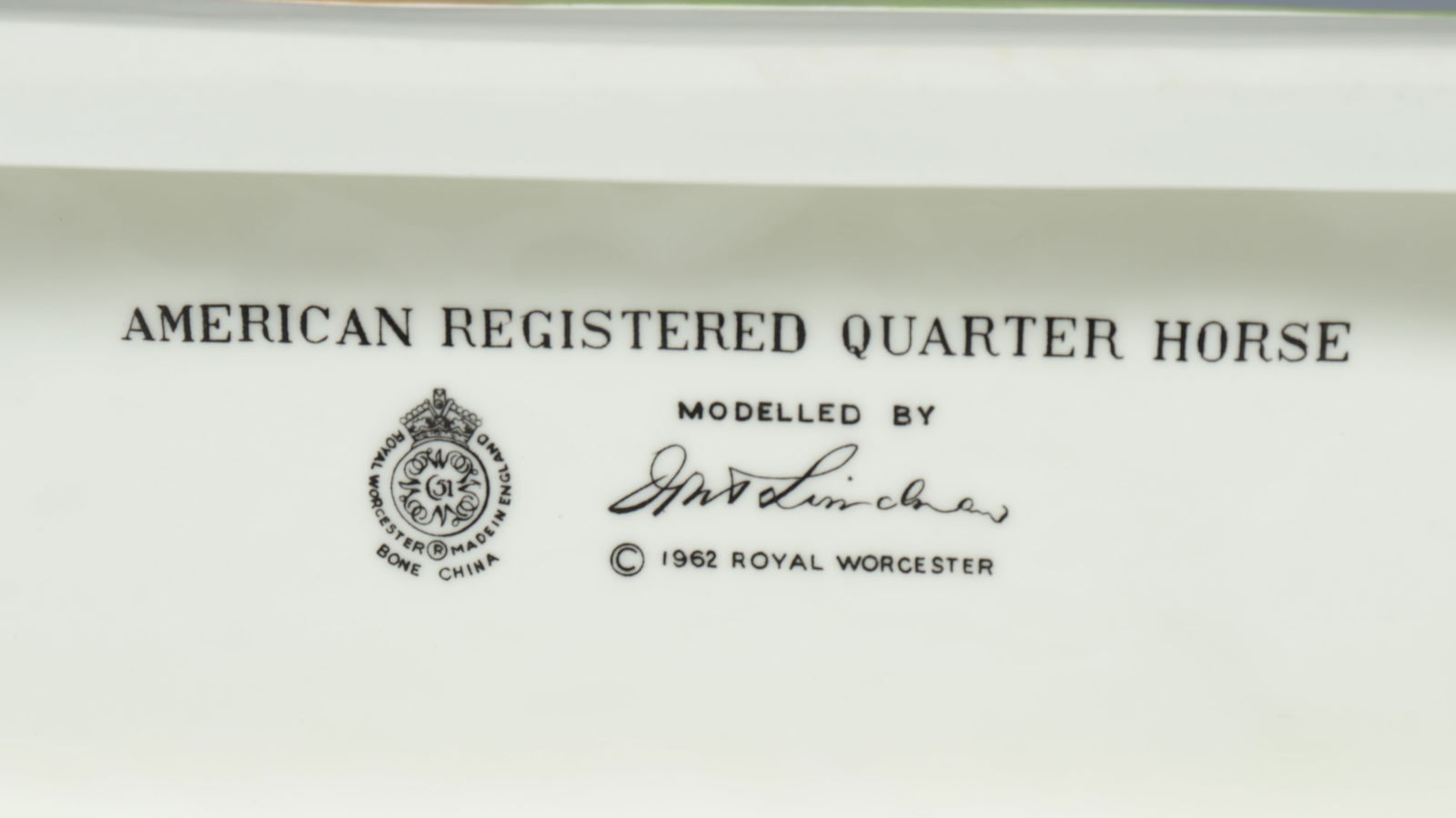 Royal Worcester - Two Horses - 8