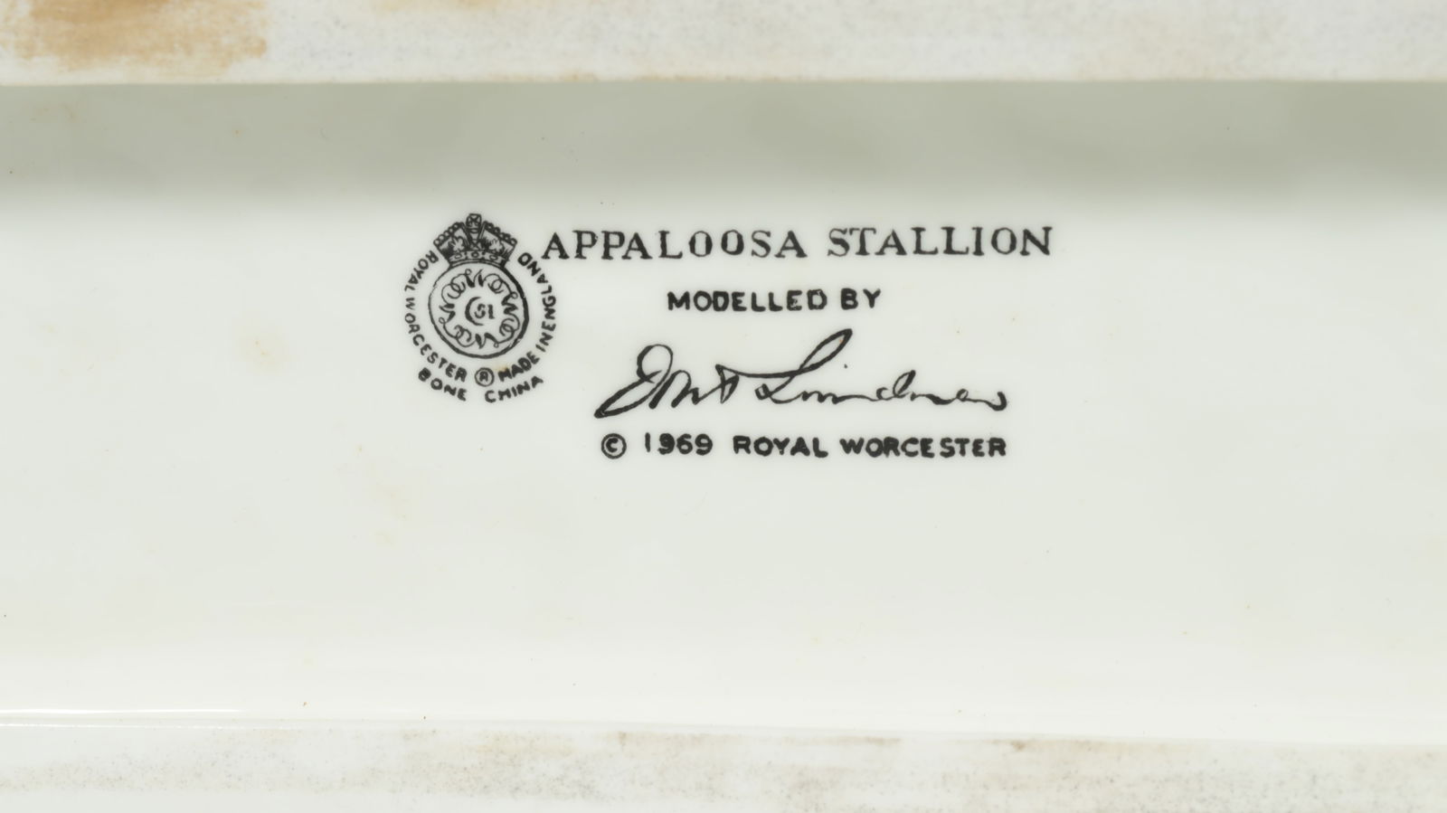 Royal Worcester - Two Horses - 9