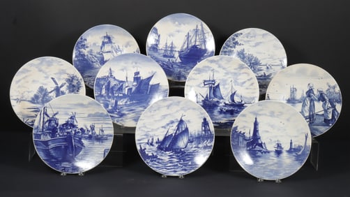 10 Villeroy & Boch Cabinet Plates