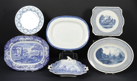 Group of English Porcelain, 19th/20th C